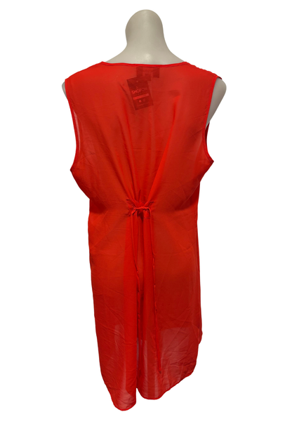 Mitchell by Liz Mitchell red lightweight dress, 16
