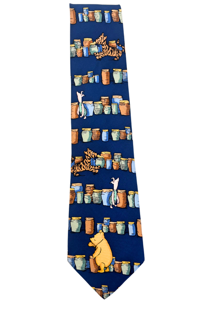 Disney classic POOH silk tie