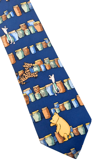 Disney classic POOH silk tie