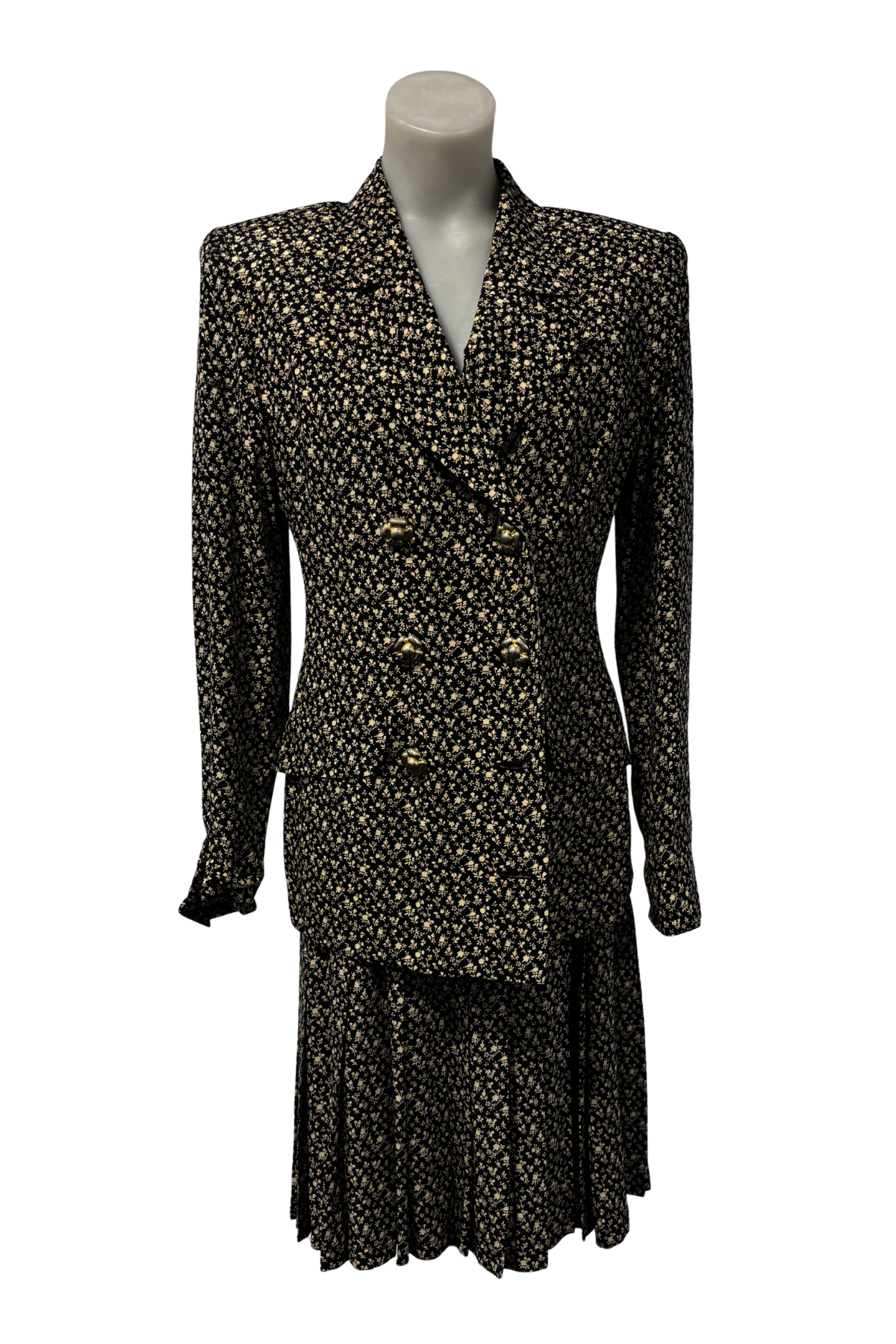 1990's/2000's Valentino Miss V silk 2 piece set, 6