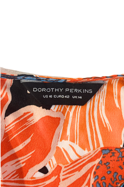 Dorothy Perkins vibrant floral blouse, 14