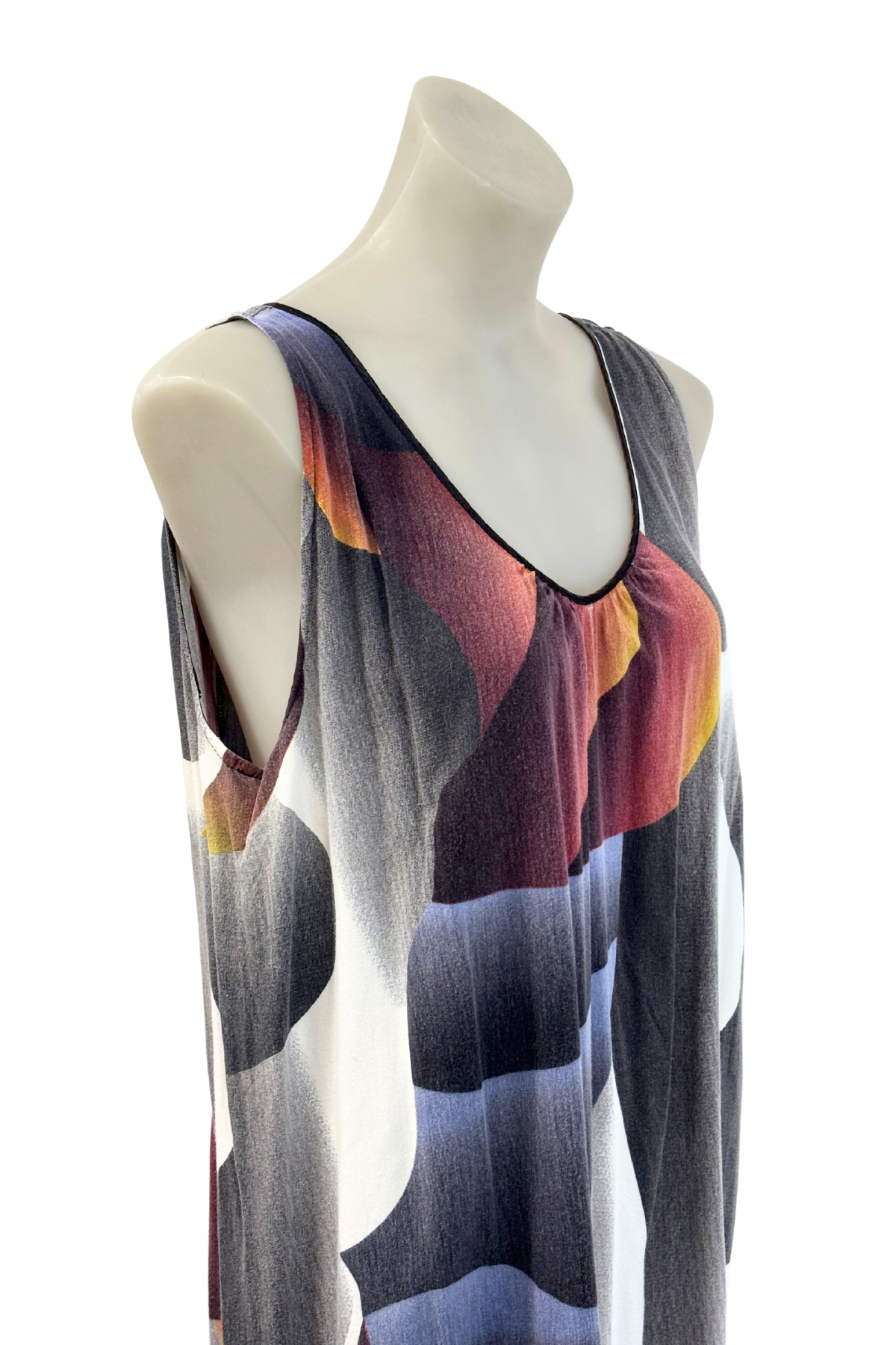 Juna muted colours tunic dress, 14