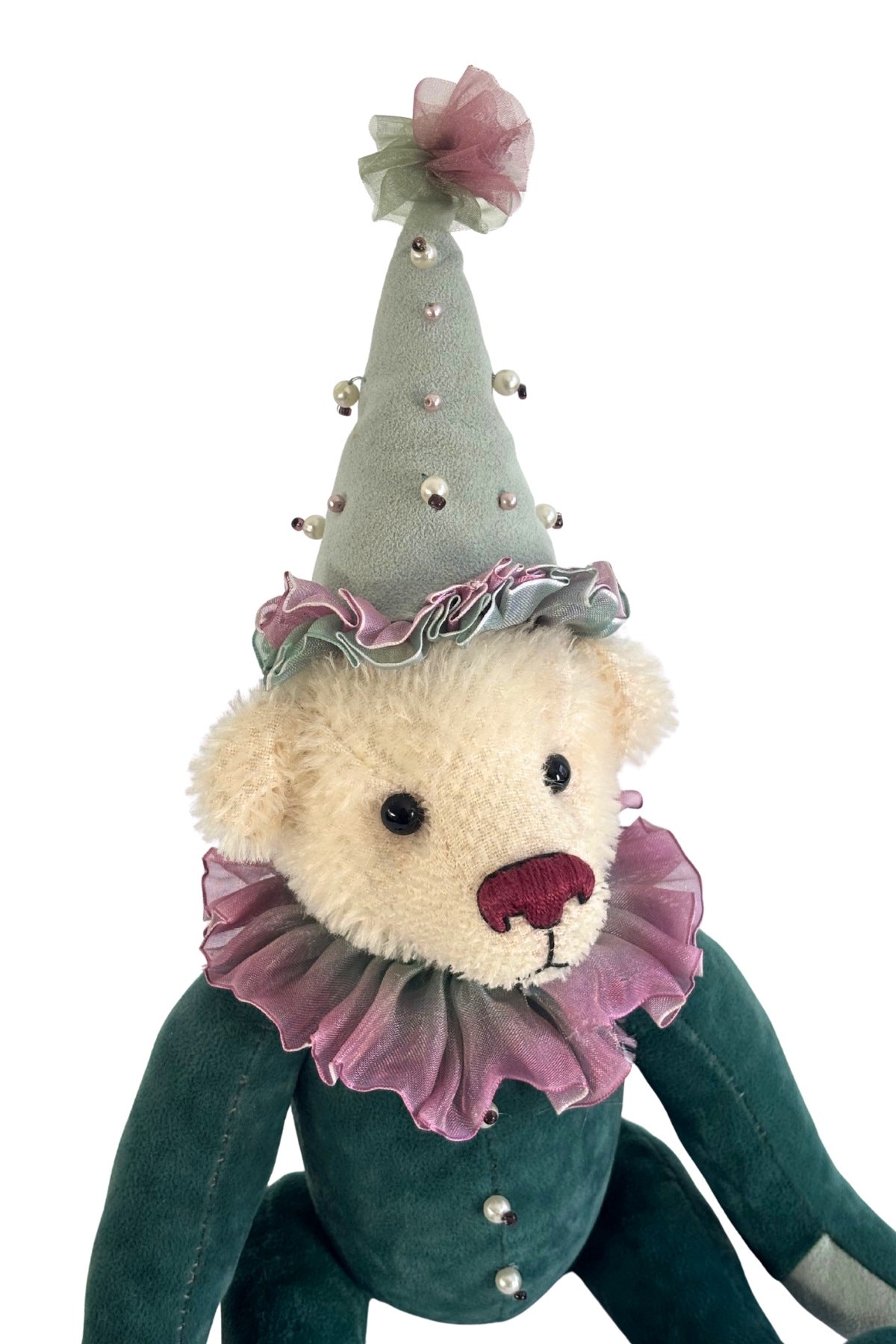 Vintage circus teddy bear