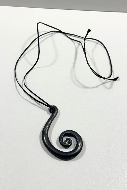 Pewter Koru necklace
