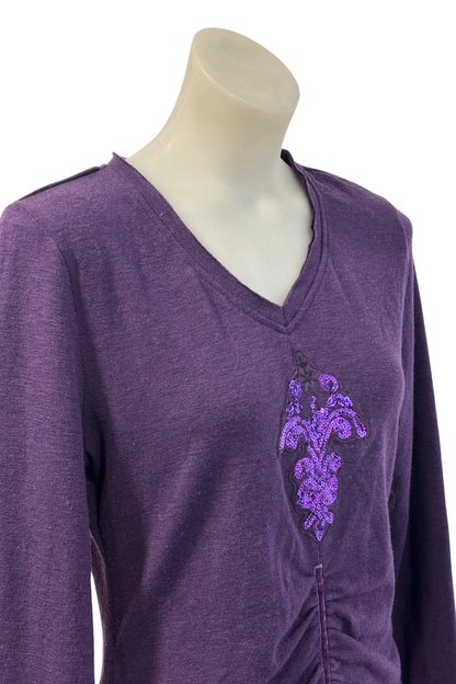 Merric sequined lightweight sweater, 14