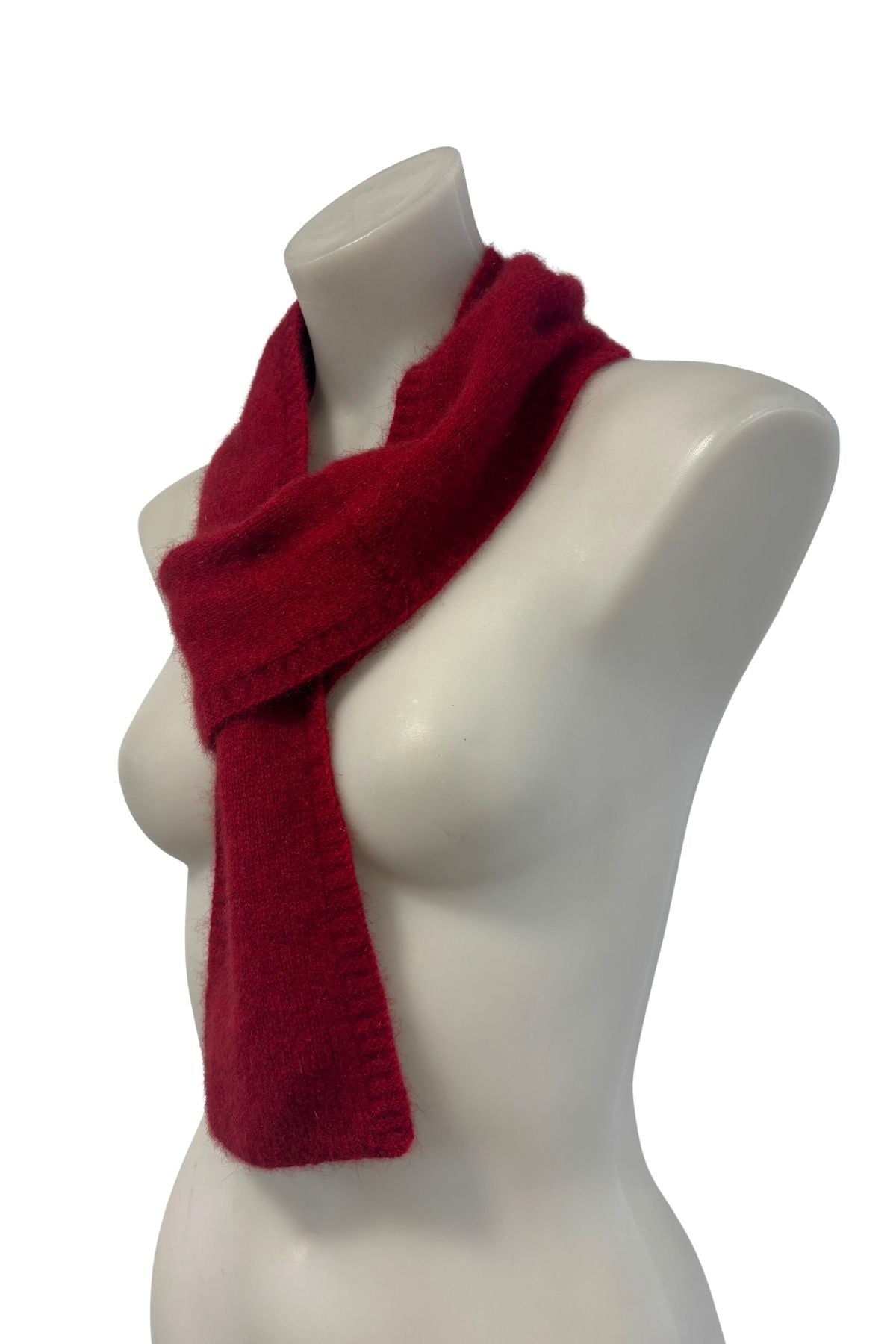 Gorgeous red possum merino scarf