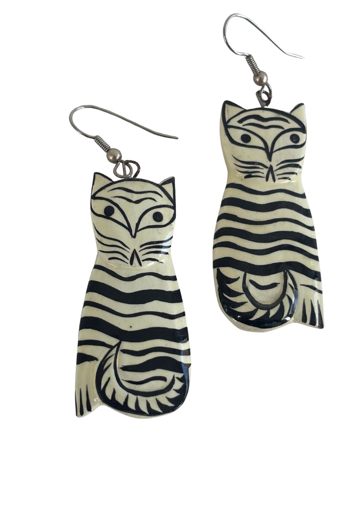 Vintage cat earring bundle x3