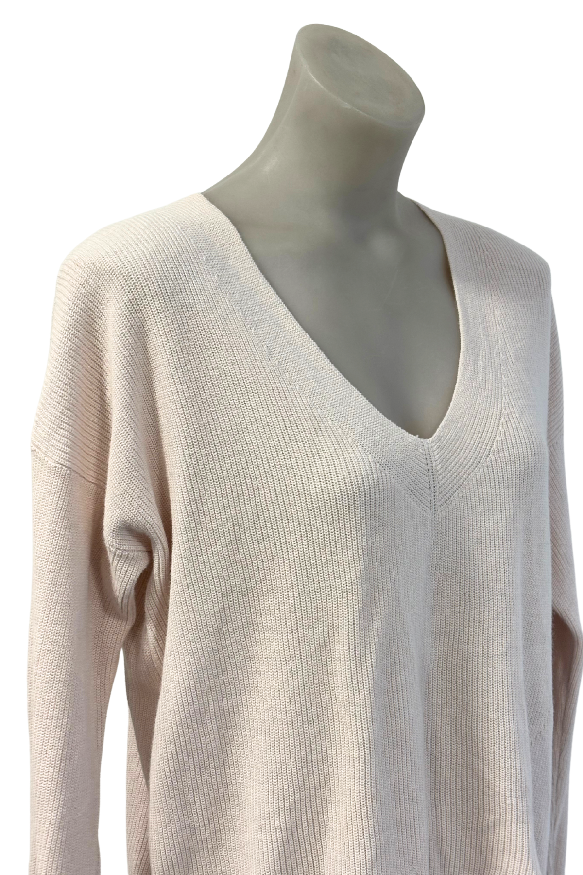 Ricochet V-neck asymmetrical sweater, XS