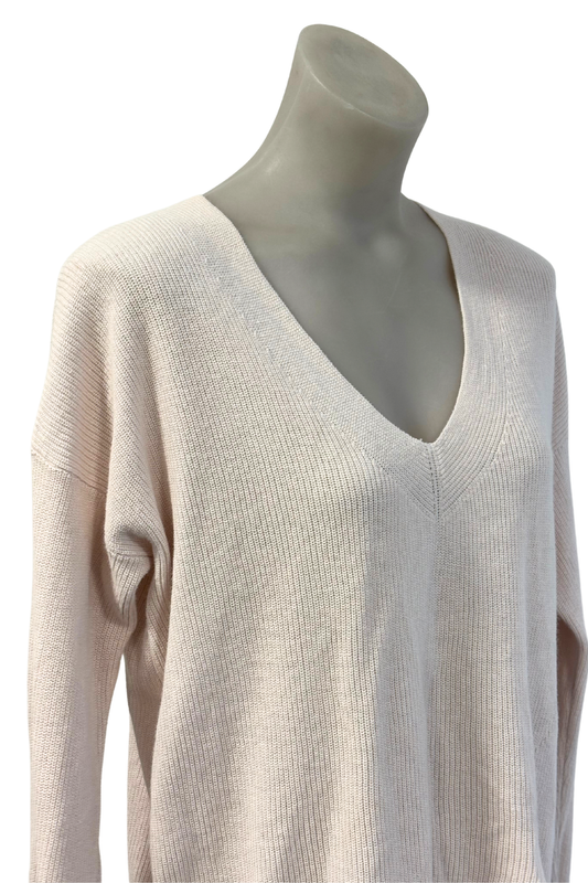 Ricochet V-neck asymmetrical sweater, XS