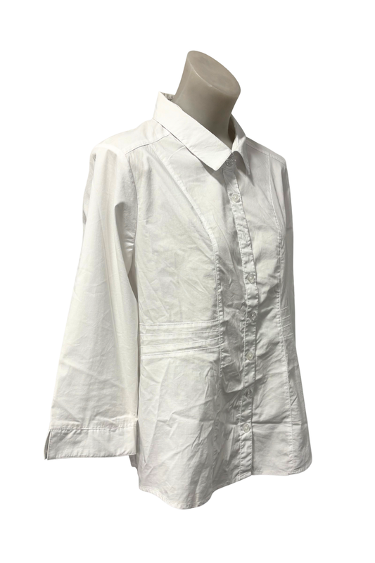 Analytic white blouse, 18