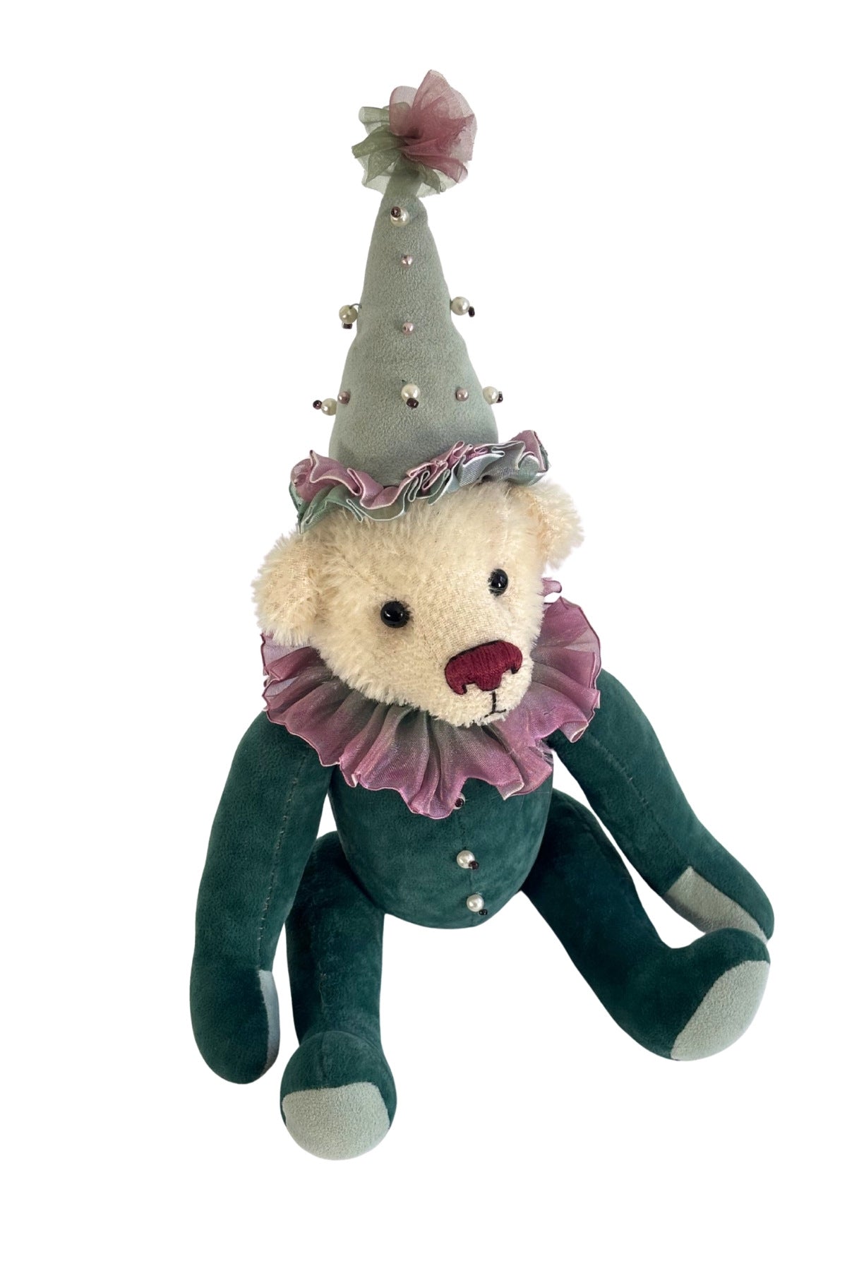 Vintage circus teddy bear