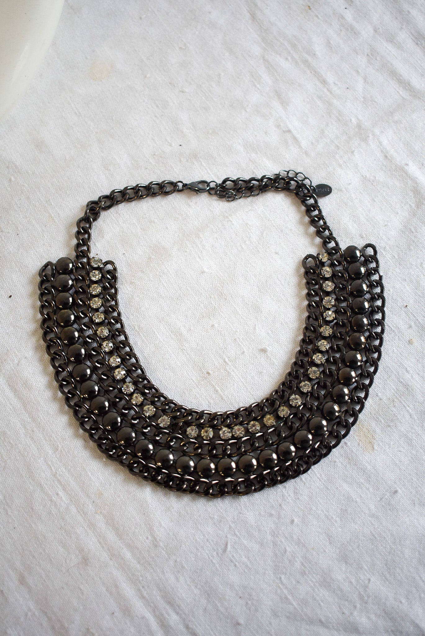 Grunge statement necklace