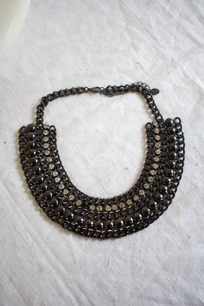 Grunge statement necklace