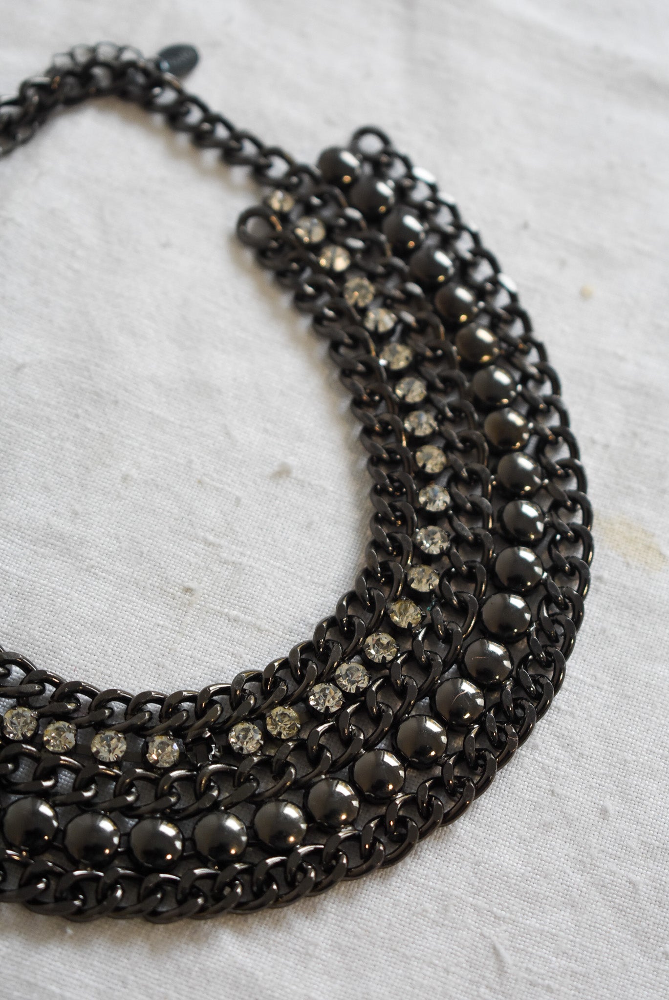 Grunge statement necklace