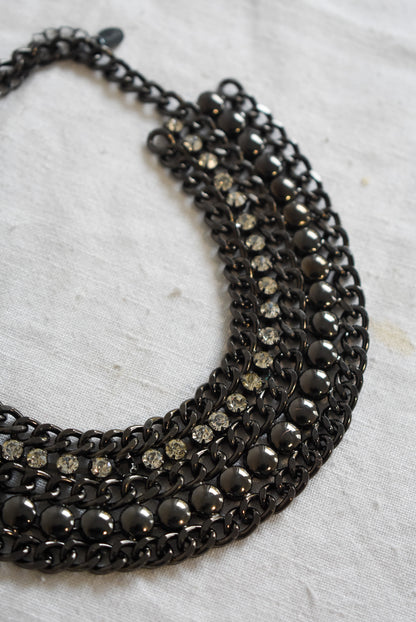 Grunge statement necklace