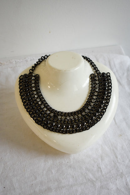 Grunge statement necklace