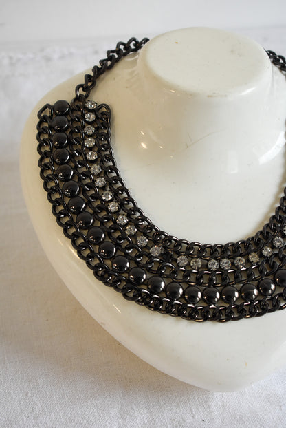 Grunge statement necklace