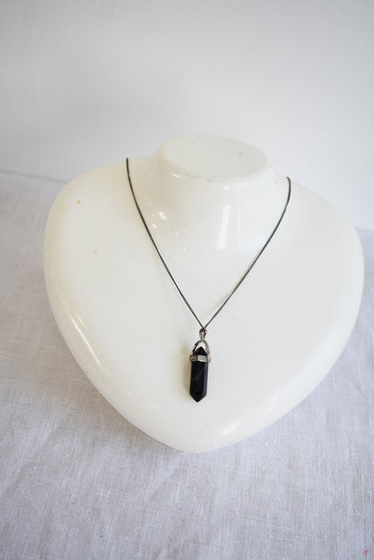 Acrylic obelisk pendant