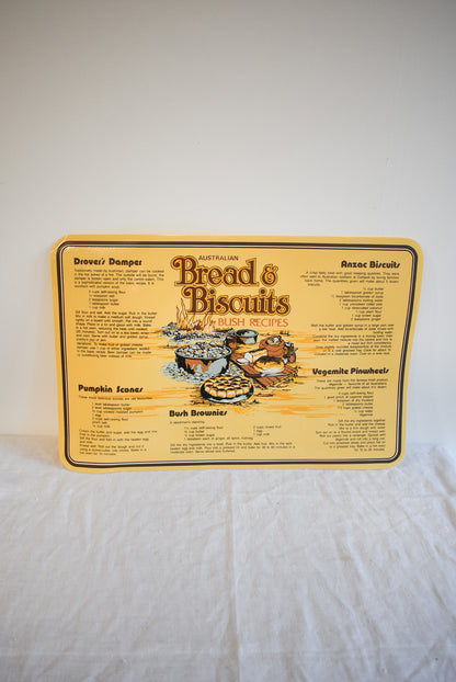 Retro Australian inspired placemats x2