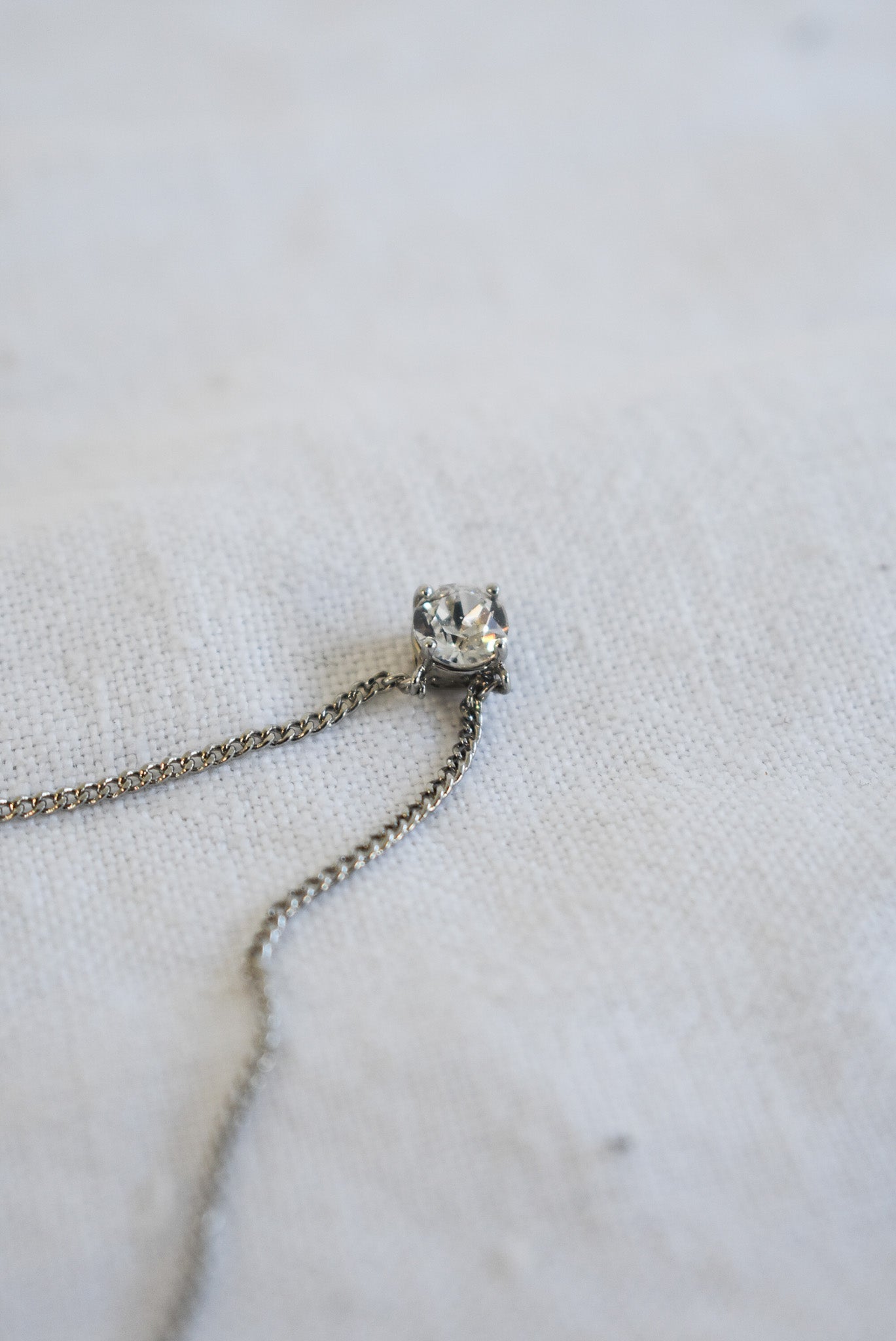 Glitzy costume necklace