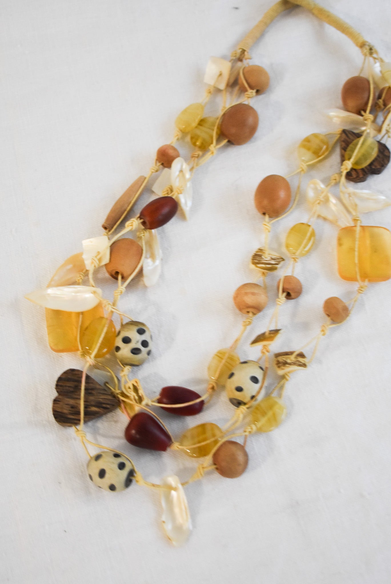 Beach babe statement necklace