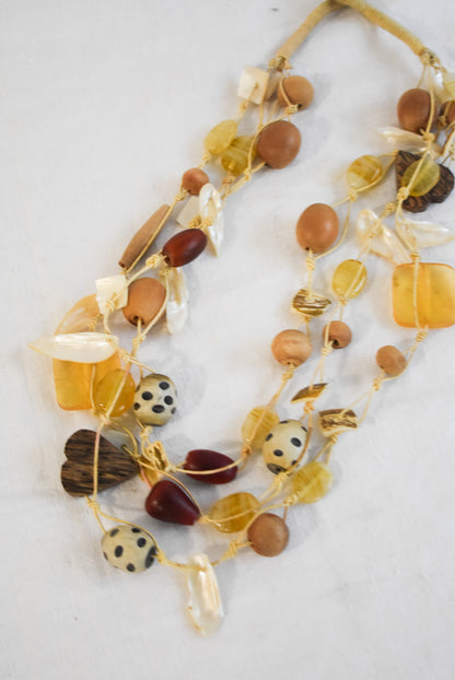 Beach babe statement necklace