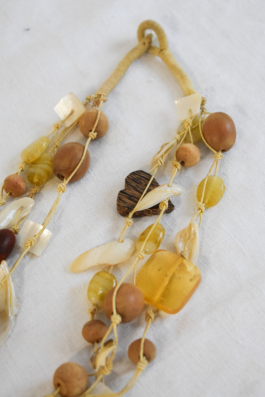 Beach babe statement necklace