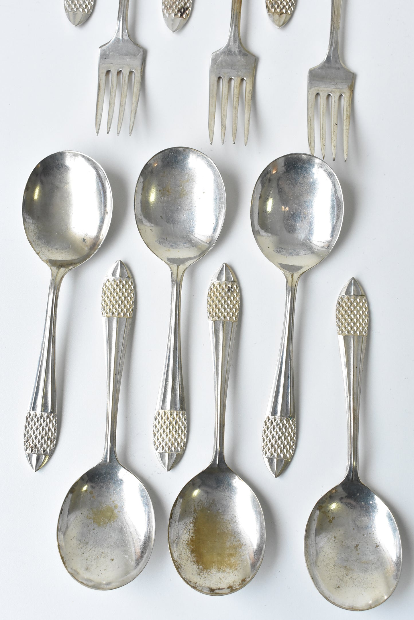 EPNS Dessert cutlery set