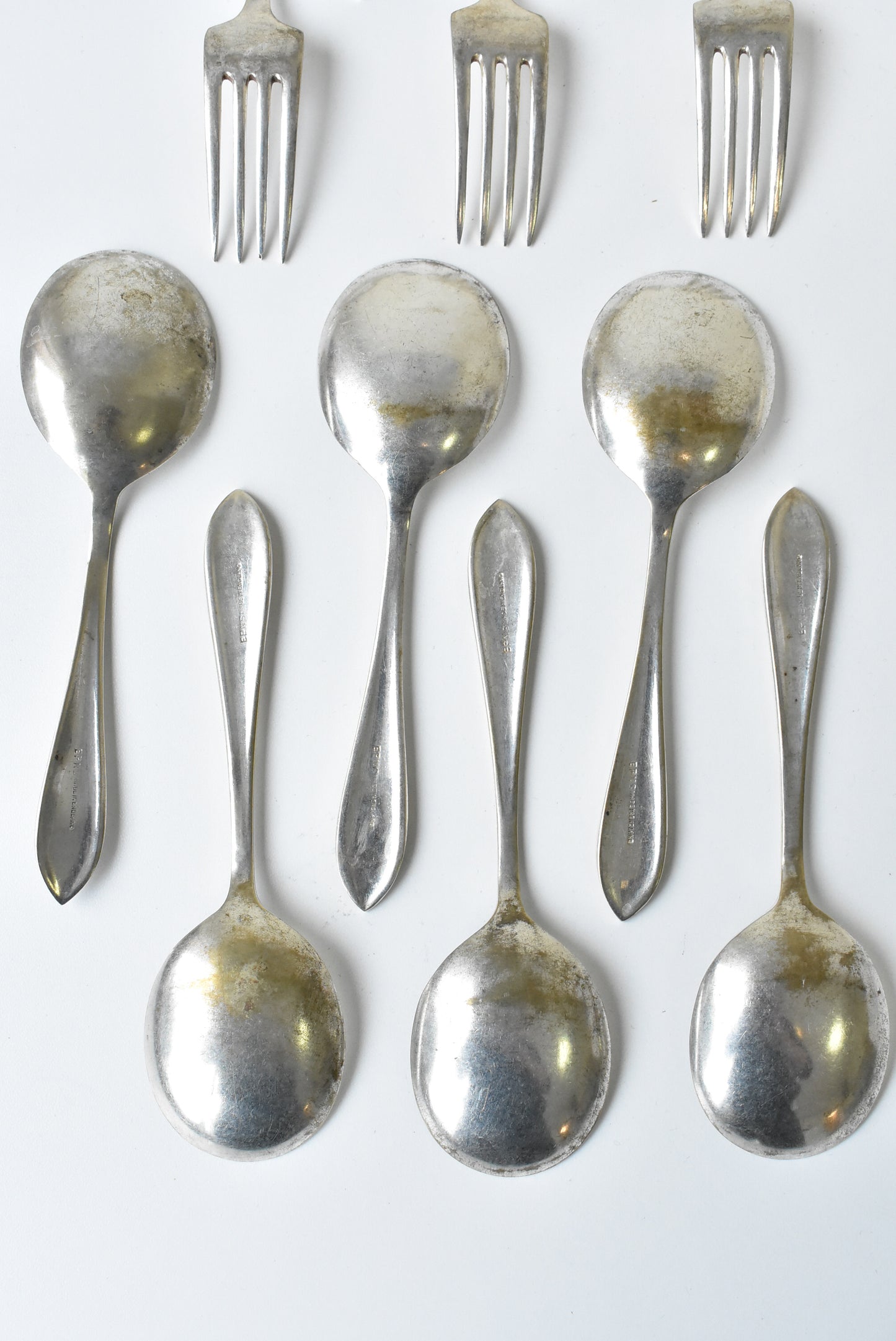 EPNS Dessert cutlery set