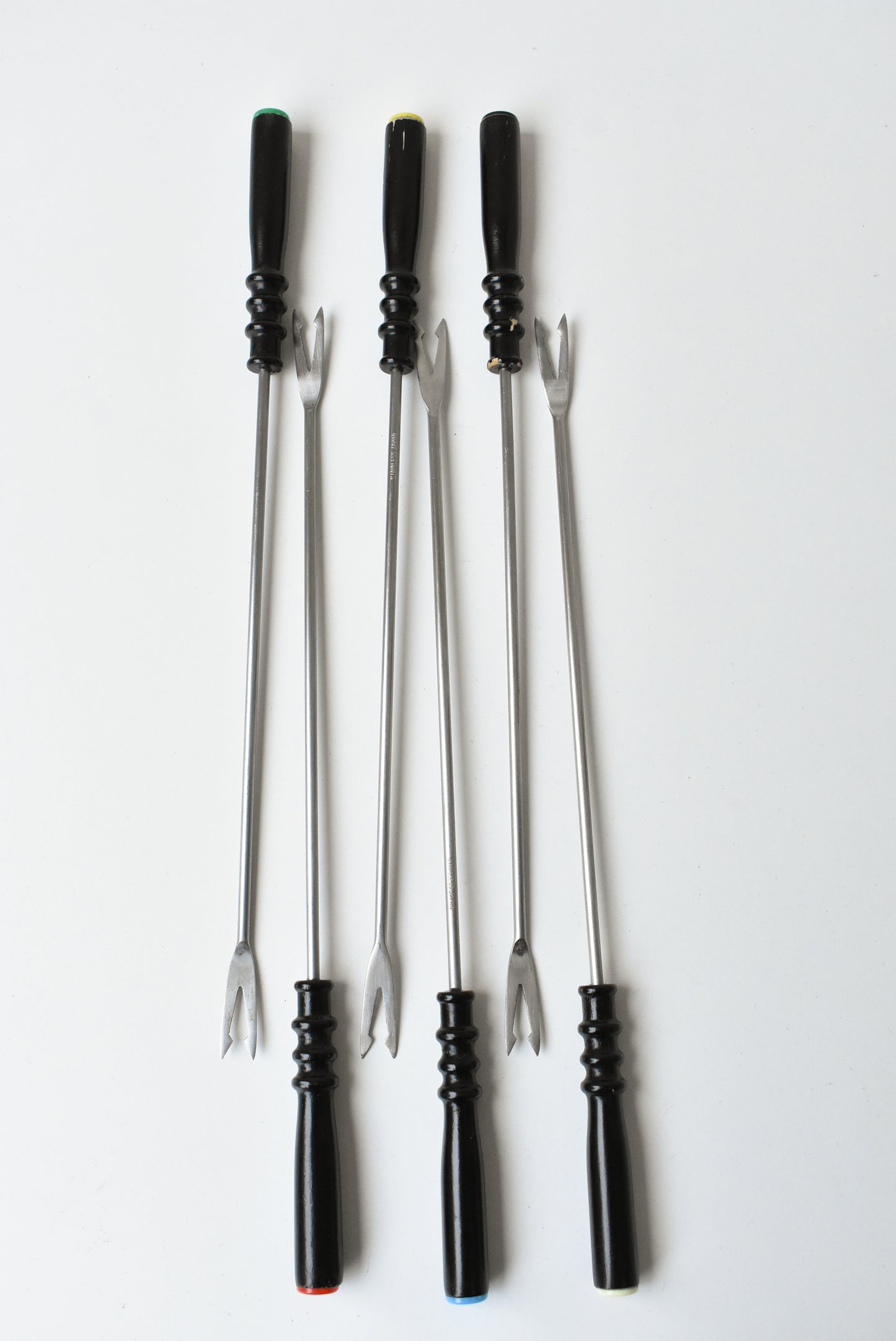 Oneida custom mediterranea stainless steel fondue fork set